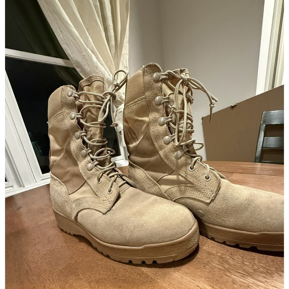 McRae Footwear US Military Issue Coyote Tan Hot Weather Combat Boots